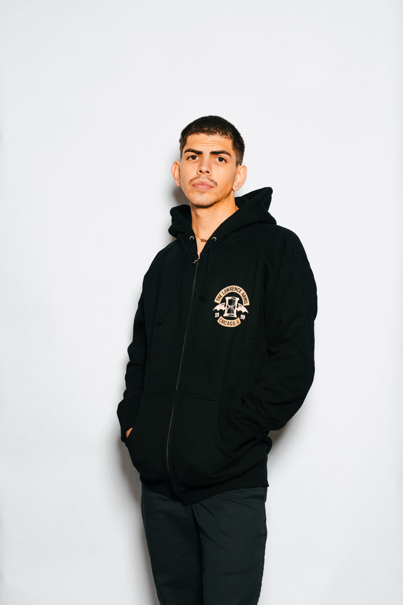 Bookshelf Heavyweight Zip Up – The Lawrence Arms
