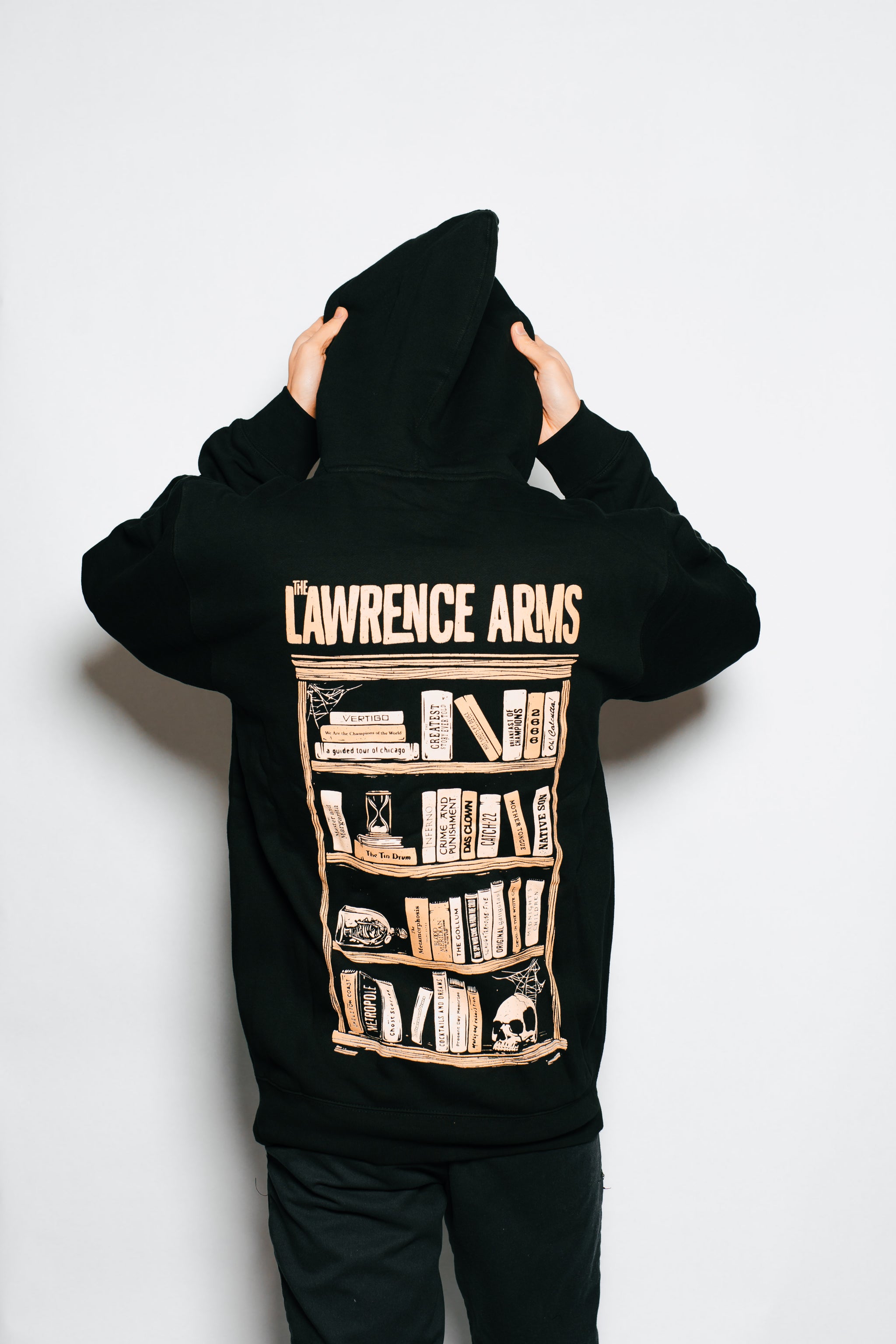 Bookshelf Heavyweight Zip Up – The Lawrence Arms